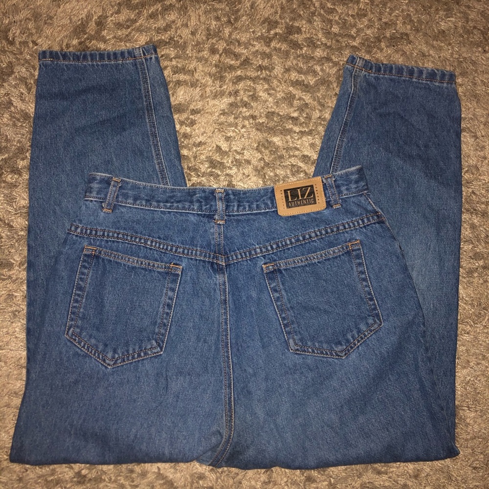 Liz Claiborne mom jeans.
